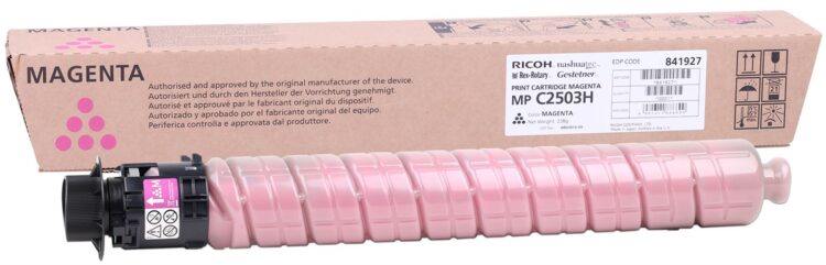 Ricoh MP C2503MH Magenta Kırmızı Orjinal Fotokopi Toneri