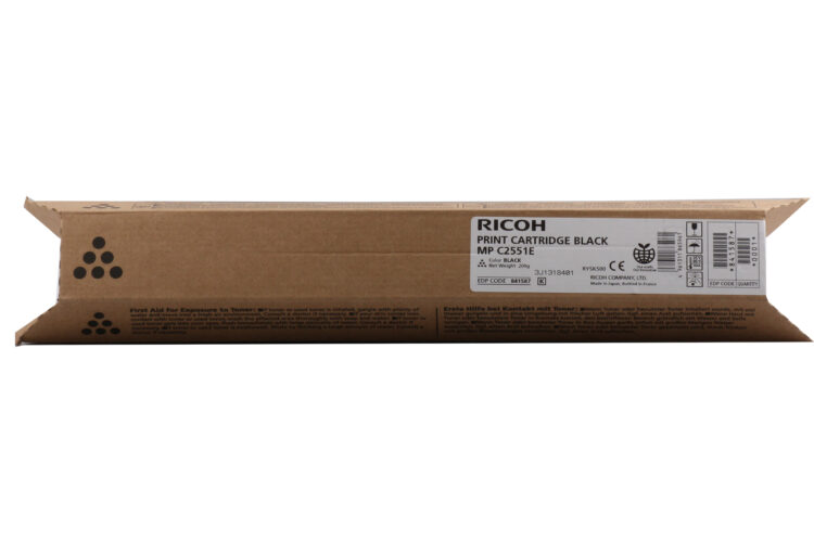 Ricoh MP C2551 Black Siyah Orjinal Fotokopi Toneri