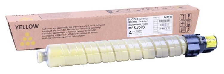 Ricoh MP C3503 Yellow Sarı Orjinal Fotokopi Toneri