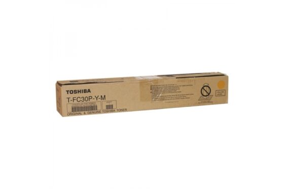 Toshiba T-FC30P-Y-M Yellow Sarı Orjinal Fotokopi Toneri