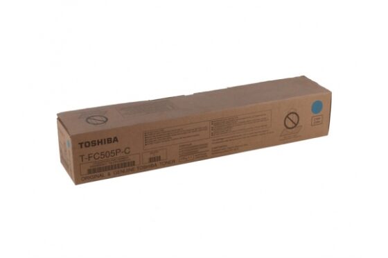 Toshiba T-FC505P-C Cyan Mavi Orjinal Fotokopi Toneri e-std 25053005350545055005 38.400 Sayfa